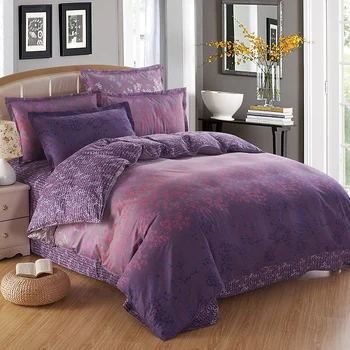 

Dreamort 100%cotton Noble fashion Western Style 4pcs Twin Queen size Bedding Set Bed sheet+Duvet cover+Pillowcase