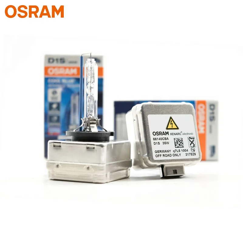 OSRAM D1S 66140CBA Xenon HID Cool Blue Advance Duo Box 6000K Mega белый цвет оригинальный дальний/ближний свет