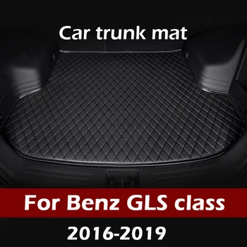 

MIDOON Car trunk mat for Benz GLS class 2016 2017 2018 2019 cargo liner carpet interior accessories cover
