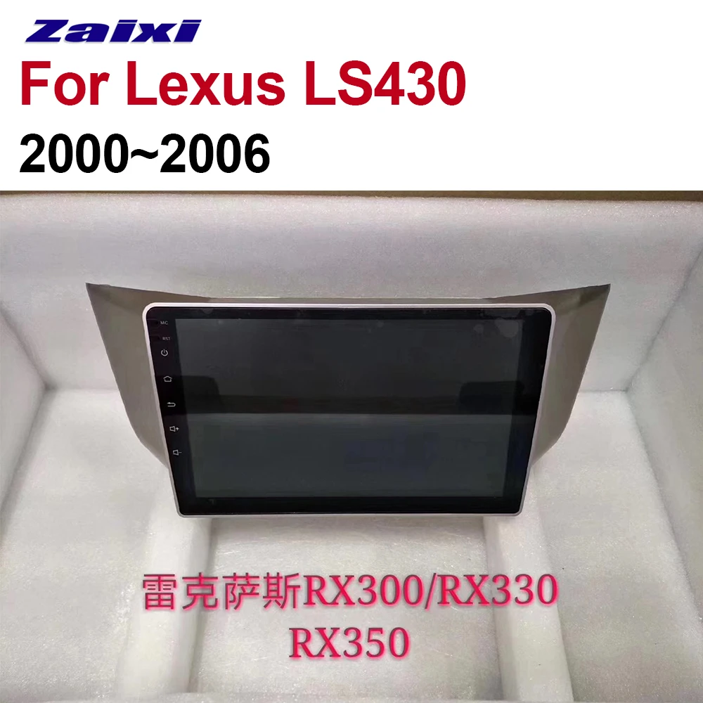 ZaiXi 9 &quotAndroid автомобильный мультимедийный GPS аудио Радио стерео для Lexus RX300 2003 ~ 2009