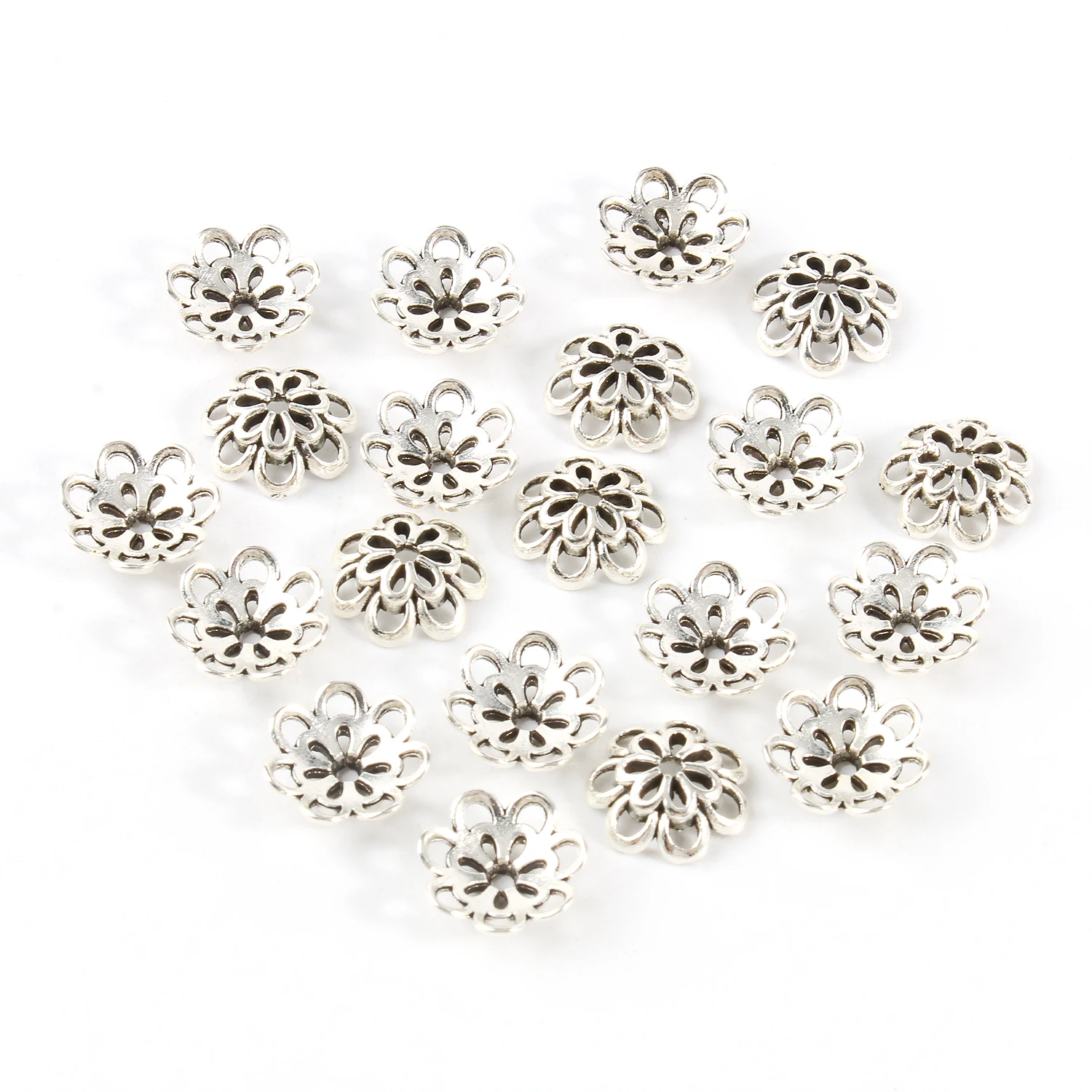 Orecchn Stle Etnco Con Maolca N Argento Tbetano Dpnta A Mano - Foto 9