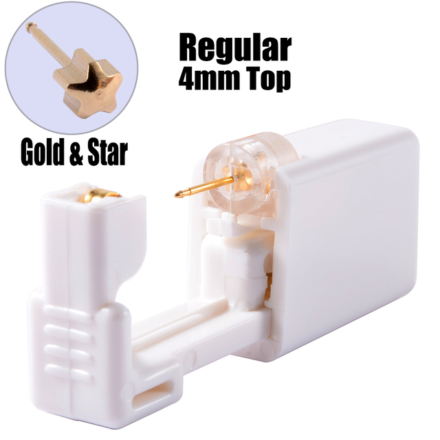 Disposable Self Ear Piercing Gun Sterile Cartilage Tragus Helix Piercing Unit NO PAIN Piercer Tool Machine Kit With Stud