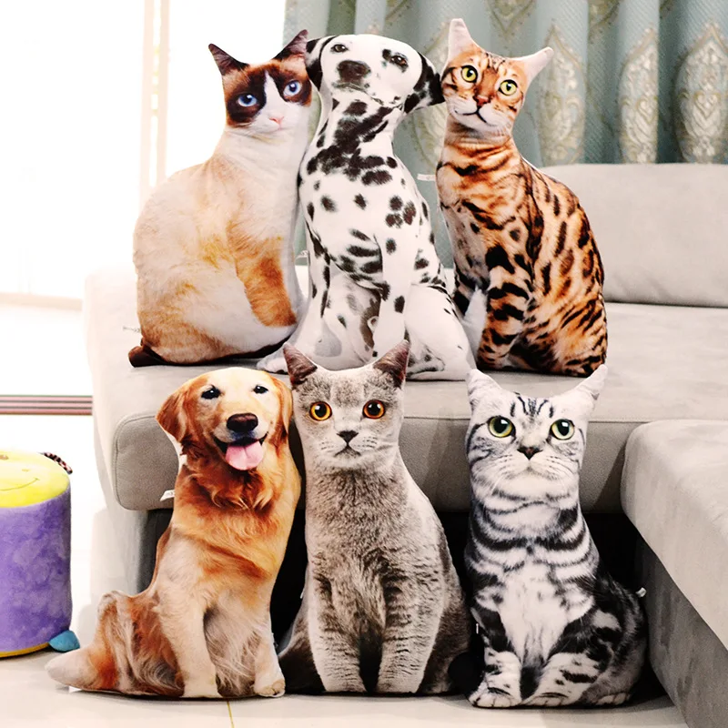 Cushions Throw-Pillows Sofa-Decorations Plush-Toy Bedroom Yellow Cute Simulation Couch