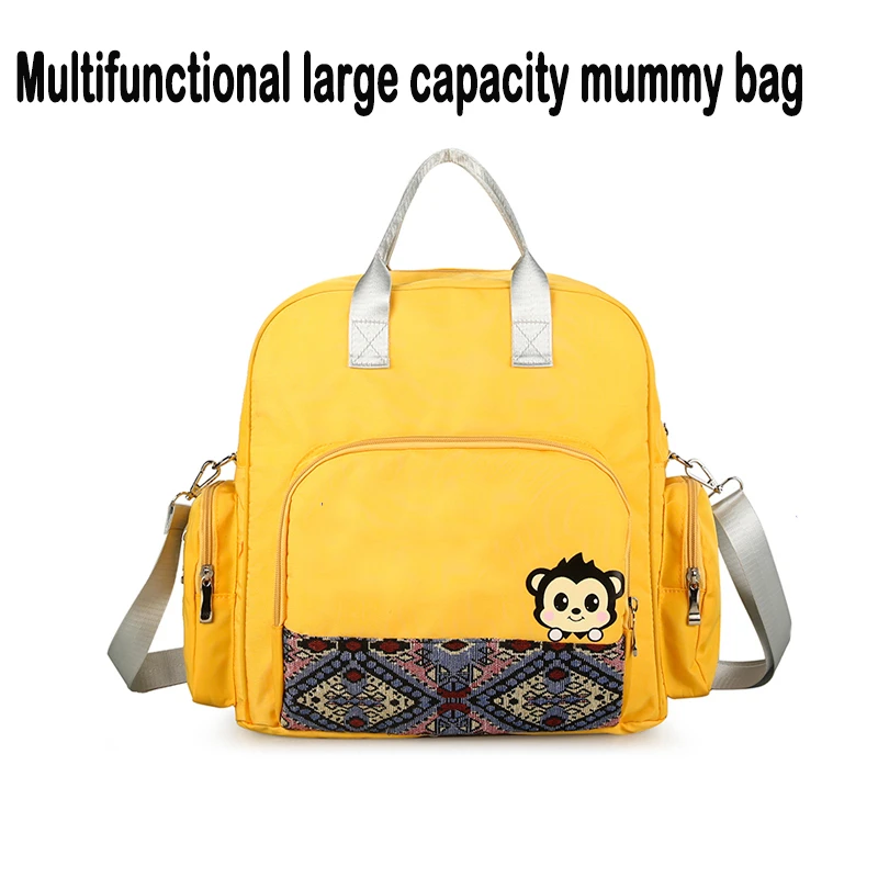 Mummy Maternity Nappy Bag Multifunction Baby Diaper Bags For Mommy Backpack Mom Traval Diper Changing | Мать и ребенок