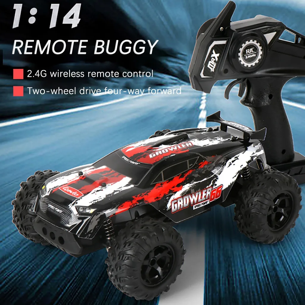 1:14 2,4 г Масштаб RC Рок Гусеничный внедорожник 4WD военный грузовик RTR пульт дистанционного управления игрушечный автомобиль для детей Рождественский подарок для детей