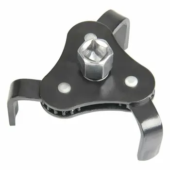 

2pcs Car Oil Filter Adjustable Wrench 3 Jaw Universal Repair Socket Adapter Set
