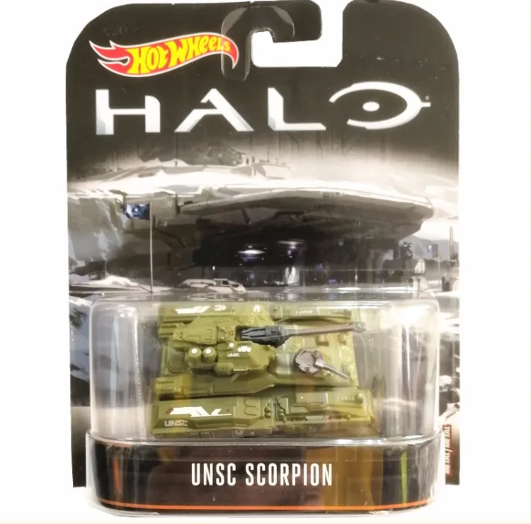 Горячие колеса Hotwheels сплав модель автомобиля резиновый фетальный Halo военный Военный Модель Коллекция игрушек DMC55