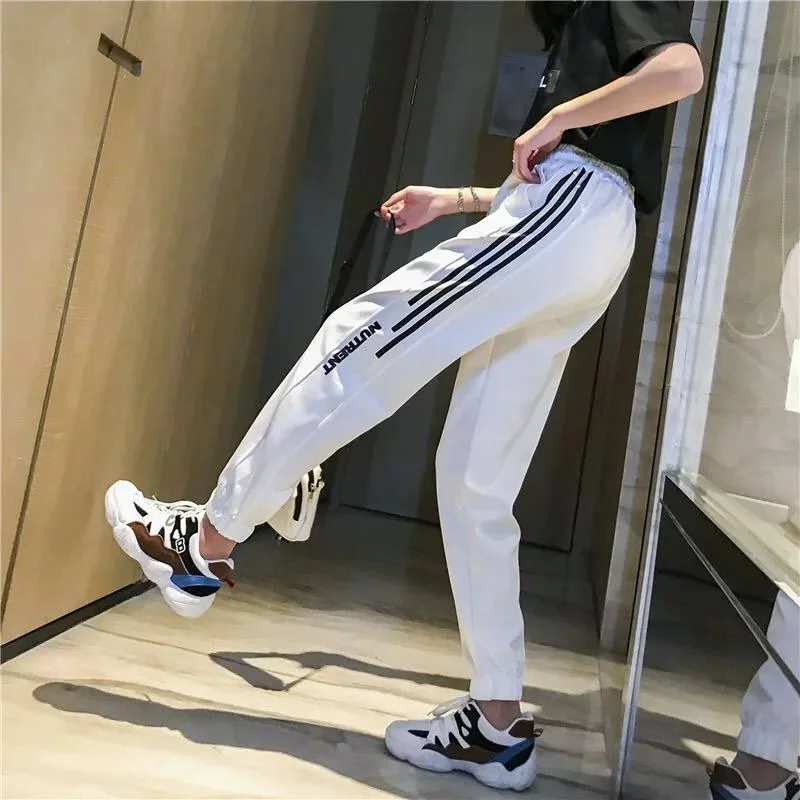 

Plus Size Autumn Winter Pants Women Seweatpant Casual Loose Black Baggy Harem Pants Women Jogger Mujer Harajuku Korean Trousers