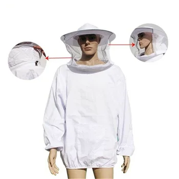 

Anti Bee Protective Jacket Safety Suit Coat Beekeeper Gloves Defend Apiculture