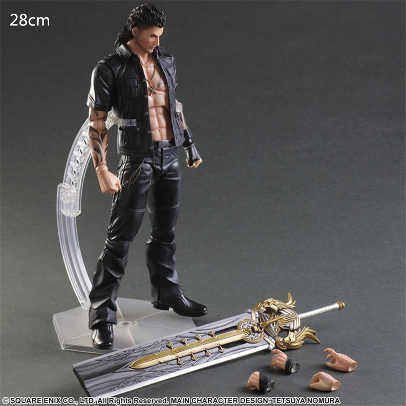 Final Game Fantasy Play Arts KAI, экшн-фигурка Sephiroth Cloud Strife Noctis Lucis Cindy Aurum Squall Leonhart Фигурки Игрушка Кукла