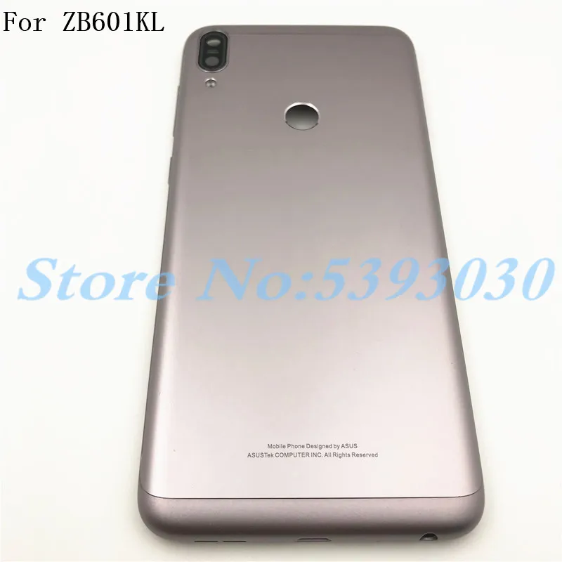 Для ASUS ZenFone Max Pro M1 ZB601KL ZB602KL Батарея крышка чехол для задней крышки сзади Корпус с боковыми кнопками