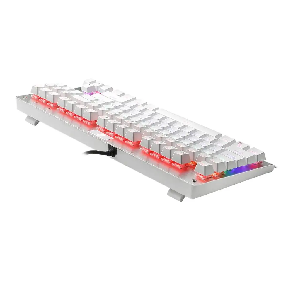Механическая игровая клавиатура Z77 Eagle TKL с 87 клавишами RGB подсветкой синий
