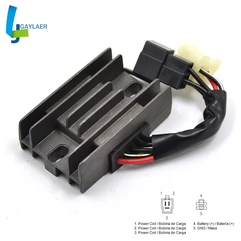 SH572MB регулятор напряжения мотоцикла выпрямитель для ARTIC CAT 250 300 Suzuki GZ125 GZ250 GN125 1982 2001