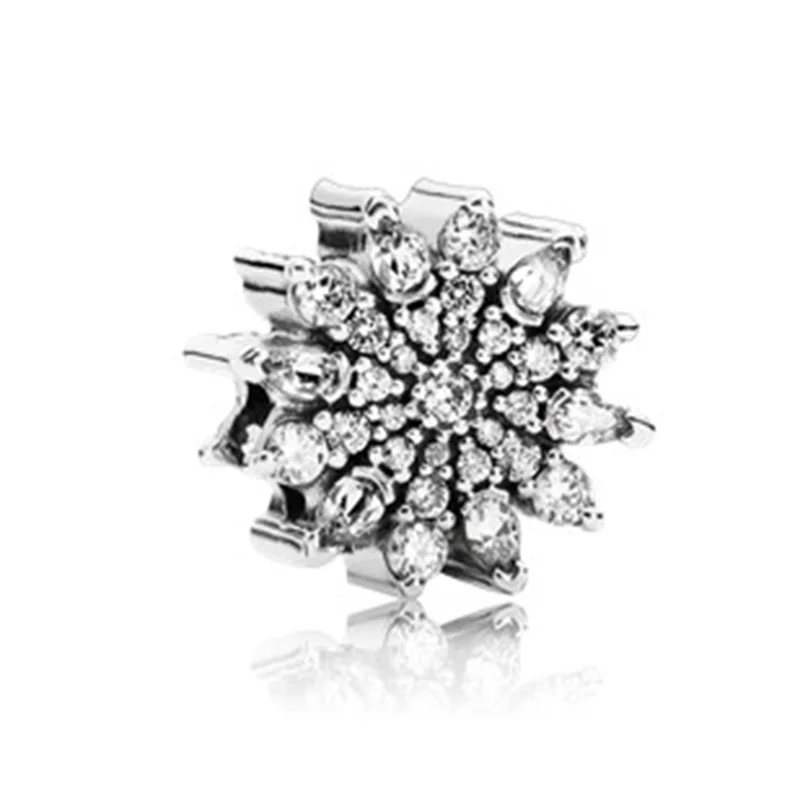 X044 Подходит для оригинальных браслетов Pandora, Женские Ювелирные изделия, сделай сам, гриб, ежик, летающий дракон, Бабочка, листья, очаровательные бусины - Цвет: X044