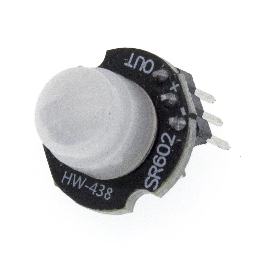 

MH-SR602 MINI Motion Sensor Detector Module HC-SR602 Pyroelectric Infrared PIR kit sensory switch Bracket Diy With lens