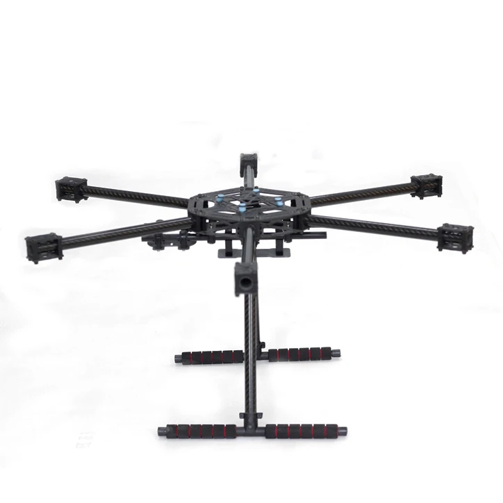 LJI X600-X6 X6 600 мм X600 FPV гексакоптер рама с Карбоновым волокном шасси Skid обновленная версия для F450 S550 RC Мультикоптер