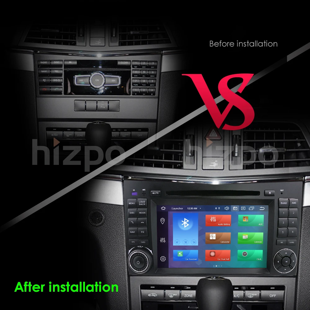 Cheap Android 9.0 4G+64G Car AutoRadio Navi For Mercedes Benz Sprinter B200 W209 W169 W169 B-class W245 B170 Vito W639 Car GPS player 3