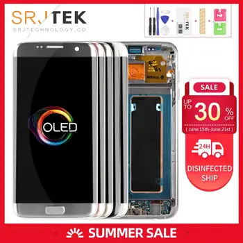 

AMOLED For Samsung S7 edge LCD For Galaxy G935 G935F LCD For S7 edge Display Screen Touch Digitizer Assembly Replacement Parts