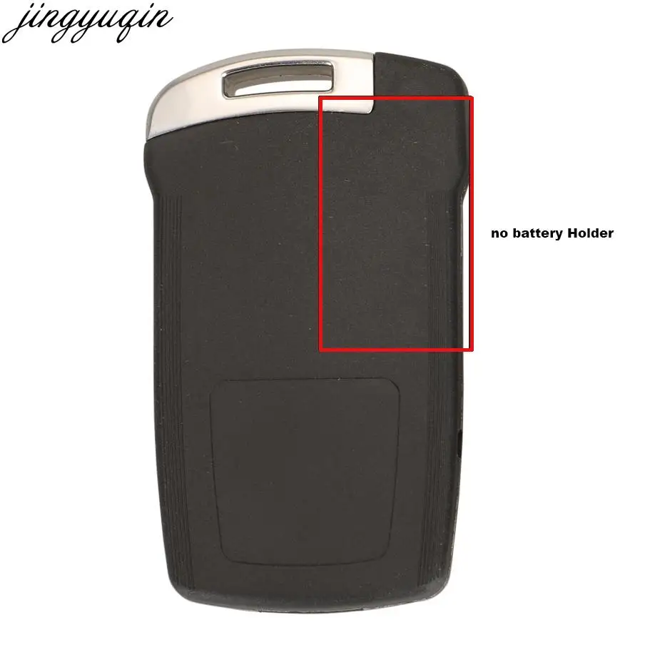 Jingyuqin Remote Car Key Case Shell For BMW 7 Series E65 E66 E67 E68 745i 745Li 750i 2002-2008 3 Buttons Smart Keychain Fob key case car key shell car remote key car key key shell