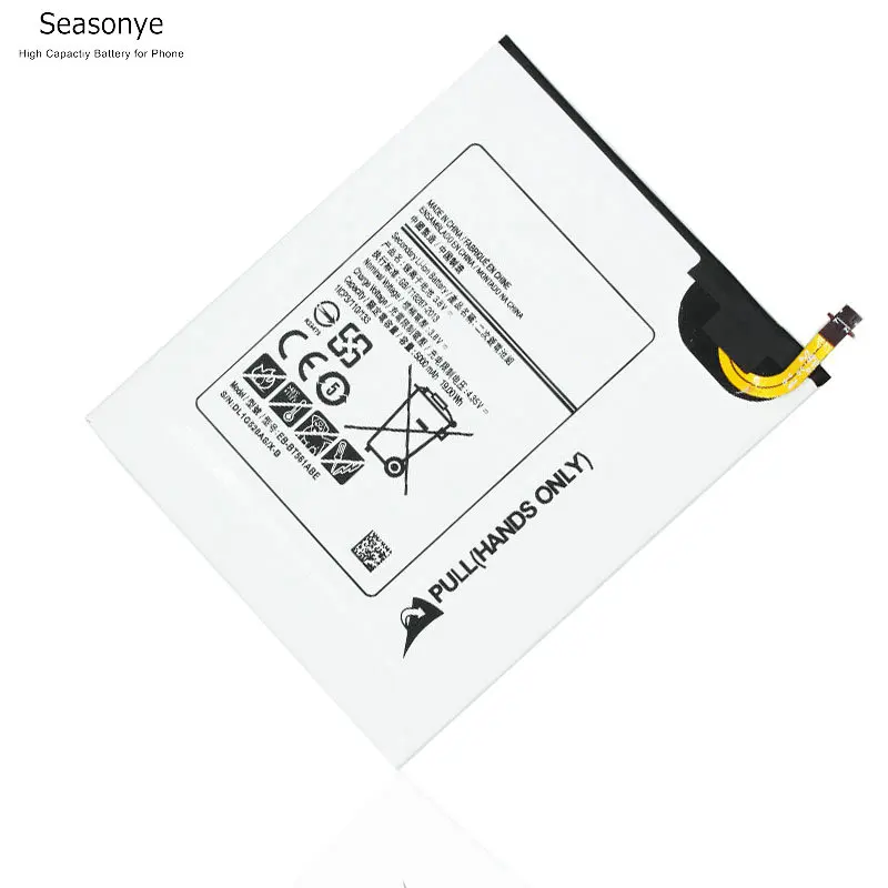 Seasonye 5000mAh / 19.00Wh EB BT561ABE Replacement Li Polymer Battery For Samsung Galaxy Tablet