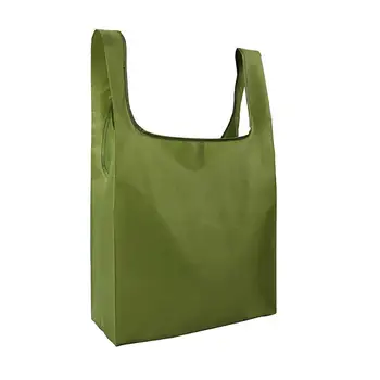 

New Arrival Eco Friendly Folding Waterproof Oxford Fabric Grocery Shopping Bag Tote Pouch