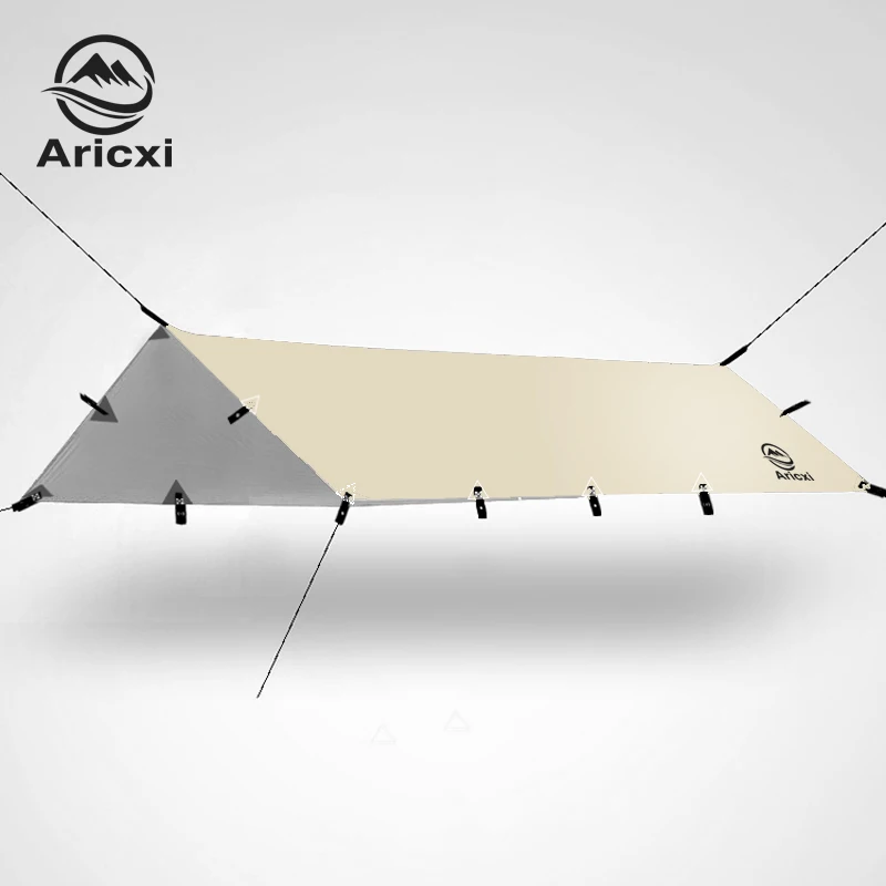 Waterproof Tarp For AricXi Ultralight 210T Taffeta With Silver Coating Outdoor Pergola Beach Caming Tent