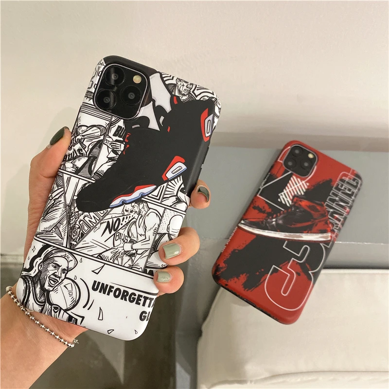 Горячая 23 Jordan Air Fly мужские ботинки для баскетбола чехол для iPhone 11 pro X XS MAX XR 7 8 Plus sport AJ Comic Мягкий силиконовый чехол