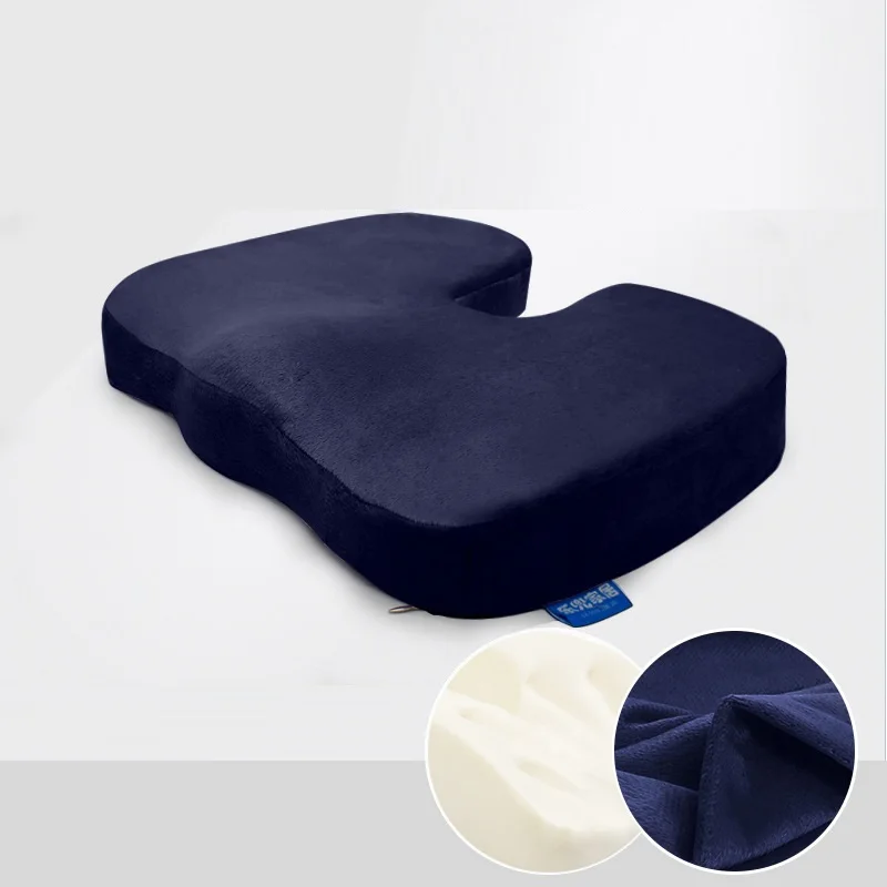 Эргономичный дизайн Ортопедическая подушка для копчика пены памяти сиденье Подушка для кресло на колесах студентов Рабочий офисный стул подушка