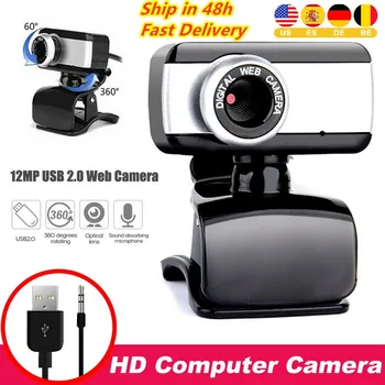 

HD 480P Digital USB - Desktop Laptop with Portable Home sound Reduction Webcam, Conference Recorder Drop Shop
