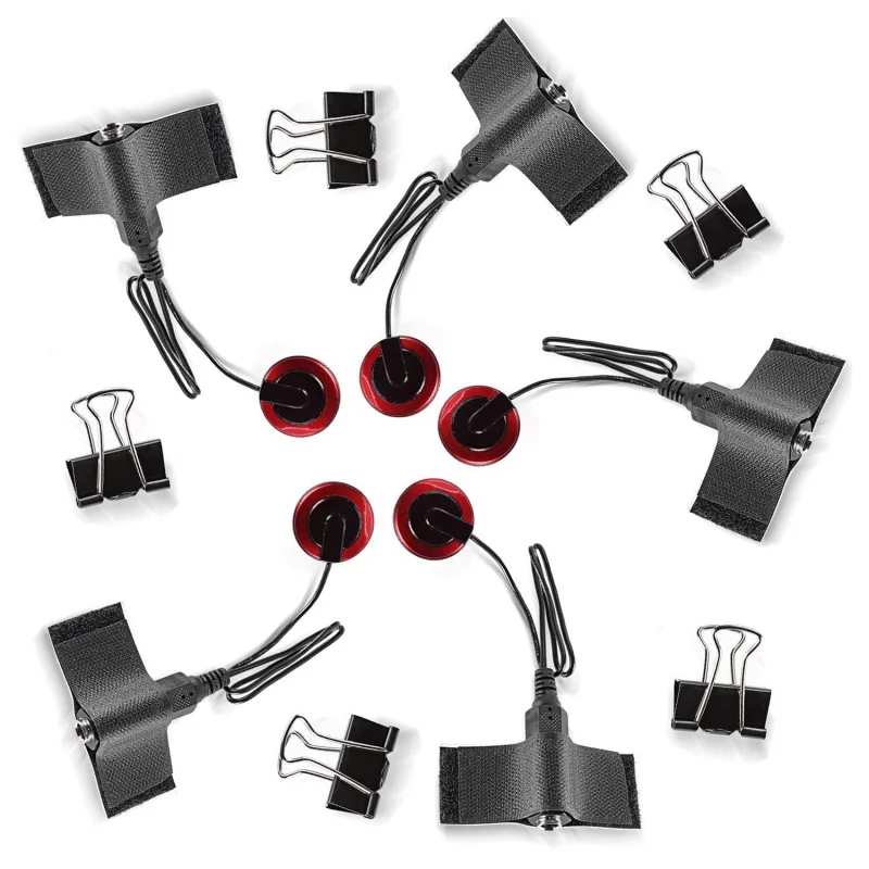 5-Pack пьезоэлектрический микрофонный звукосниматель для гитары, скрипки, банджо, OUD, укулеле, мандолина, виолончели и многое другое, забрать чистый и АКК
