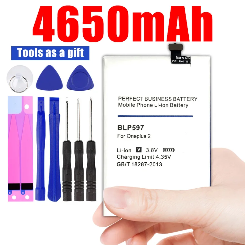 4650mAh BLP597 Battery for Oneplus 2 One Plus Two High Quality