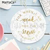 Maiyaca High Quality Pink Rose Gold Marble High Speed New round Mousepad Anti-Slip Laptop PC Mice Pad Mat gaming Mousepad ► Photo 2/6