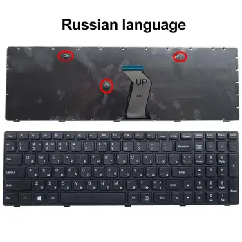 

Replacement English Russian Keyboard for Lenovo G505 G500 G510 G700 G710 Laptop Black clavier azerty клавиатура для ноутбука