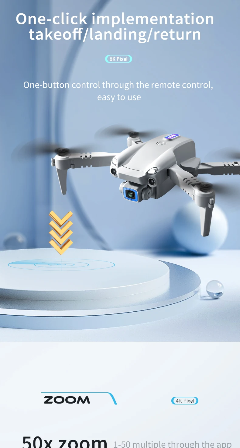 Drone Profesional hd Câmera Dupla Fpv Altura Manter Drones Fotografia rc Helicóptero Dobrável Quadcopter Dron Brinquedo 4drc V20 4k 13 Computers & Electronics