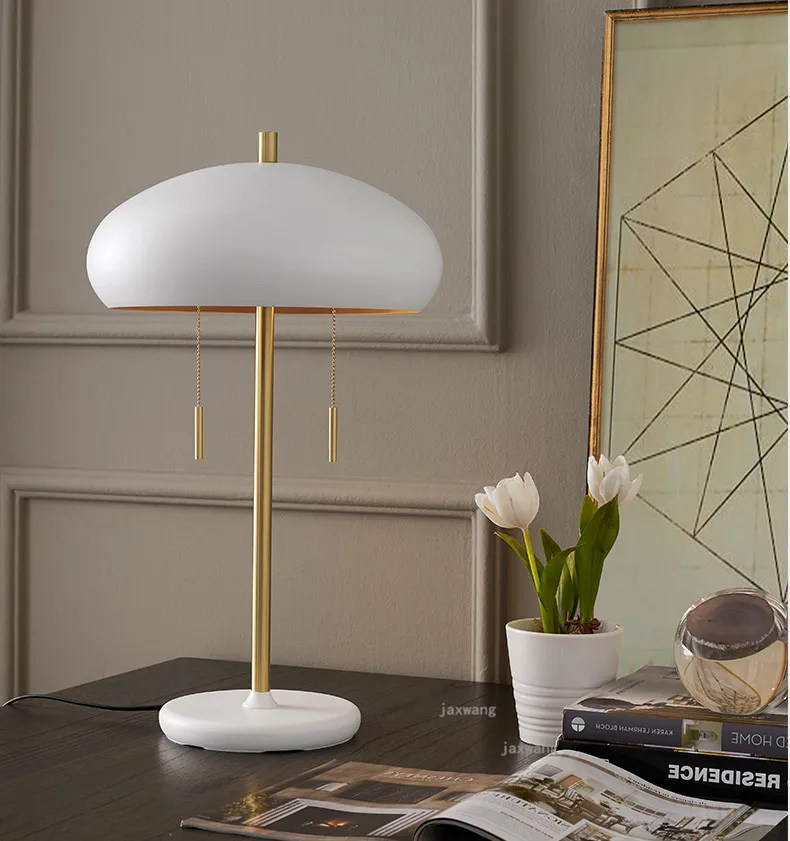 Скандинавский светодиодный настольный светильник, минималистичный, для гостиной, домашний декор, настольные лампы для спальни, прикроватная лампа, на молнии, для кабинета, настольная лампа