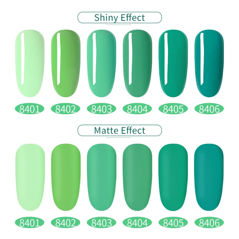 Elite99 10ml Matte Top Coat Color UV Gel Nail Polish Gray Series Semi Permanent Soak Off UV Gel Varnish DIY Nail Art Gel Paint