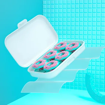 

6pcs Fixed Donut Shape Gripper Home Quilt Clip Mattress Fixator Reusable No Pins Non Slip Fastener Easy Apply Bedroom Supplies