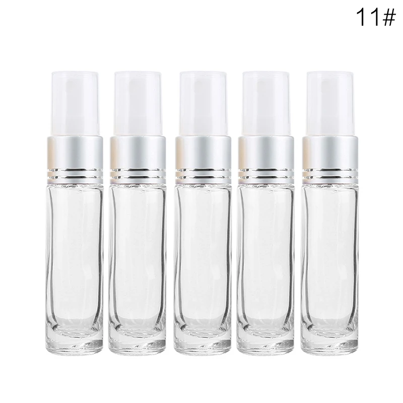 11 10ML 5PCS Градиент цвета 10 мл Портативный Путешествия многоразового Spary флаконы с парфюмированным маслом пустые косметические контейнеры для пульверизаторов бутылка Простота в использовании - Цвет: 11 10ML 5PCS