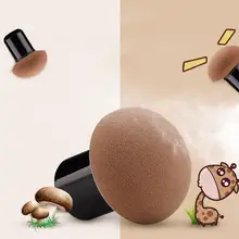 Пуф для макияжа яркий гламурный косметический консилер Foundation Пудра слоеная губка Грибная головка для безупречного лица Мягкая косметическая Пышка