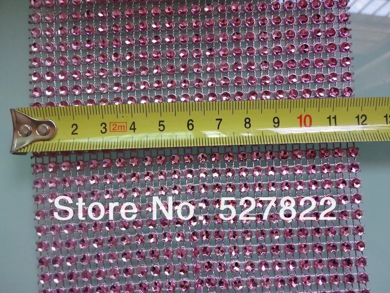 4.5x10 Yards 24 Row DIAMOND MESH WRAP ROLL SPARKLE RHINESTONE Crystal Ribbon x GoldBlackPinkSilverGoldRose Purple5.JPG