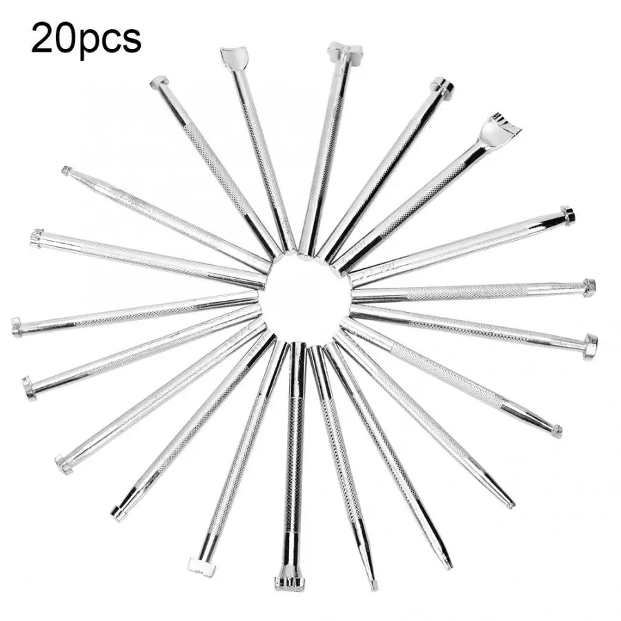 20Pcs Alloy Leather Stamping Carving Printing Saddle Making Tool Leathercraft Embossing Mold