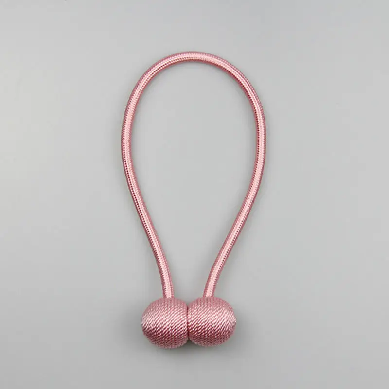 1Pc Pearl Magnetic Ball Curtain Tie Rope Backs Holdbacks Buckle Clips Accessory Rods Accessoires Hook Holder Home Decorations 