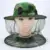Camo Beekeeping Hat Head Face Protection Veil Mask Hat Bee Bug Insect Anti-mosquito Safety Prevention Head Net