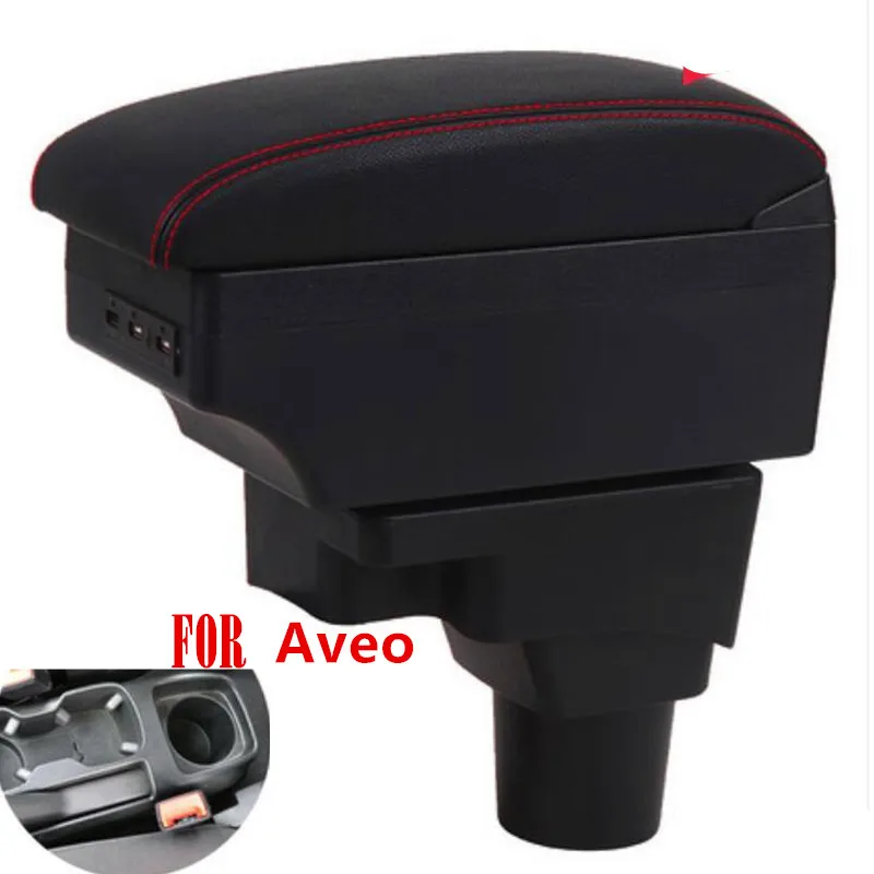 Подлокотник для Chevrolet Aveo Sonic Lova T250 T300 центральный ящик хранения контента магазина
