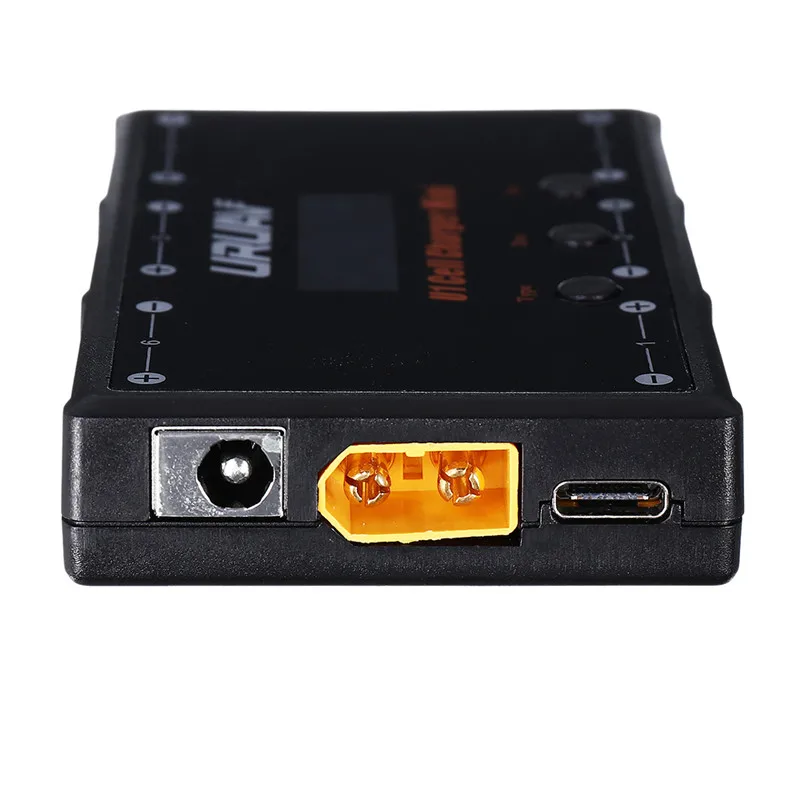 URUAV U1 6 в 1 6X4,35 Вт 6X1A DC 1S зарядное устройство для 1S LIPO/LiHV батарея с USB Micro MCX mCPX MOLEX