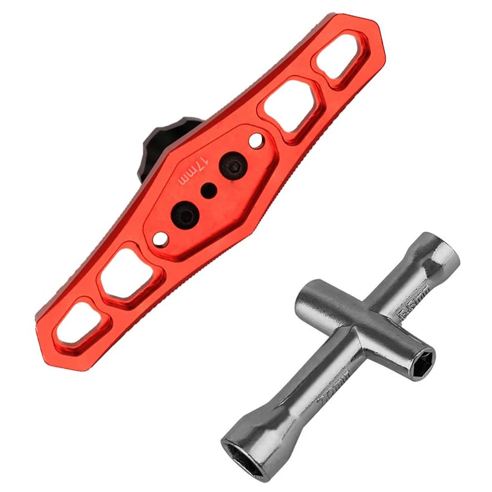 RC Accessories 17mm Wheels Hex Nuts Sleeve Wrench Tool for 1/10 HPI HSP RC Car