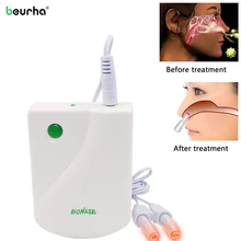BioNase Nose Rhinitis Sinusitis Cure Therapy Hay fever Low Frequency Pulse Laser instrument Sinus Allergies Adult children treat