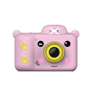 

Kids Camera 1080P HD Mini Rechargeable Children Digital Camera Front Rear Selfie Camera Best Gift For Kids
