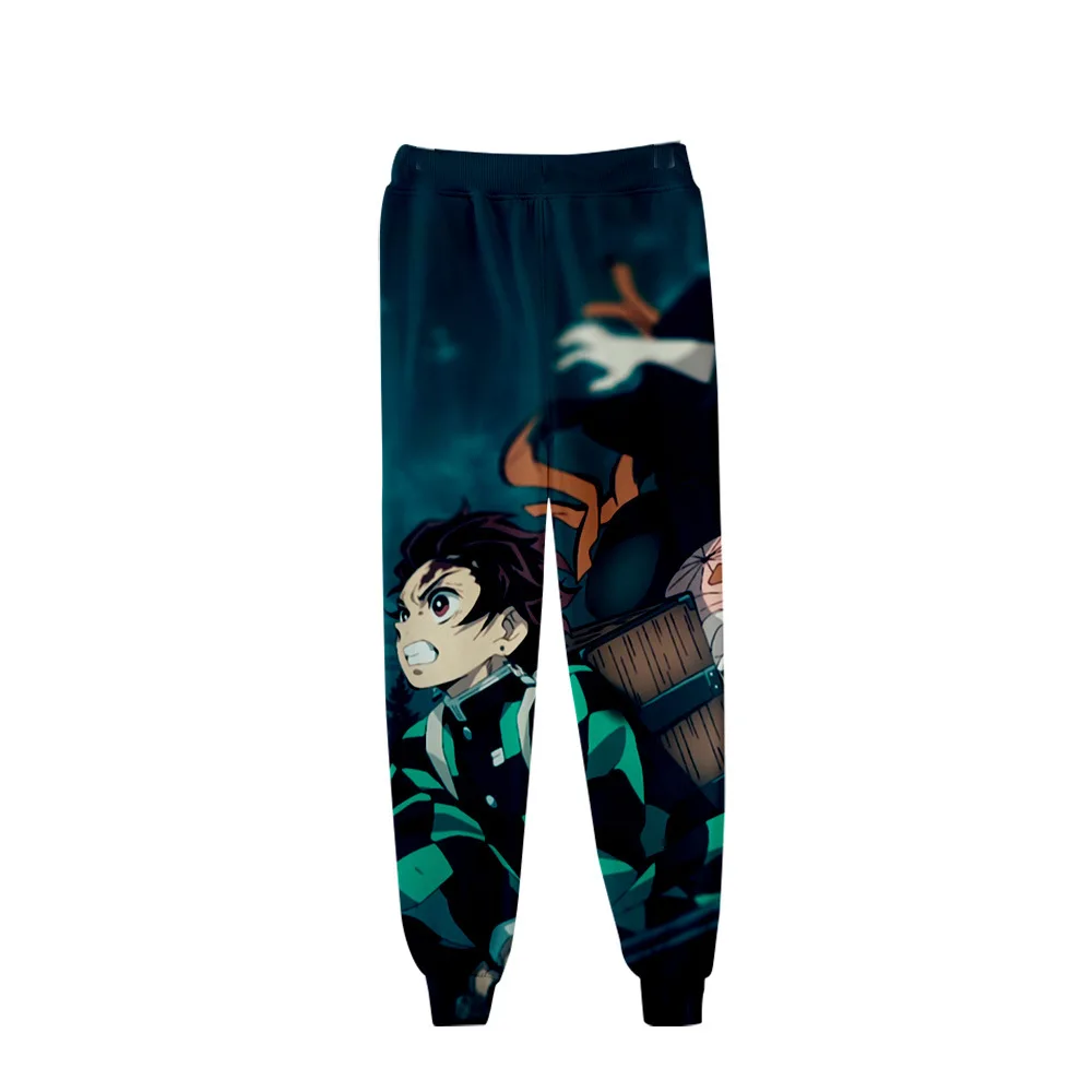 Demon Slayer Kimetsu No Yaiba 3d принт бегунов брюки мужские повседневные свободные брюки мужская одежда унисекс хип-хоп спортивные брюки