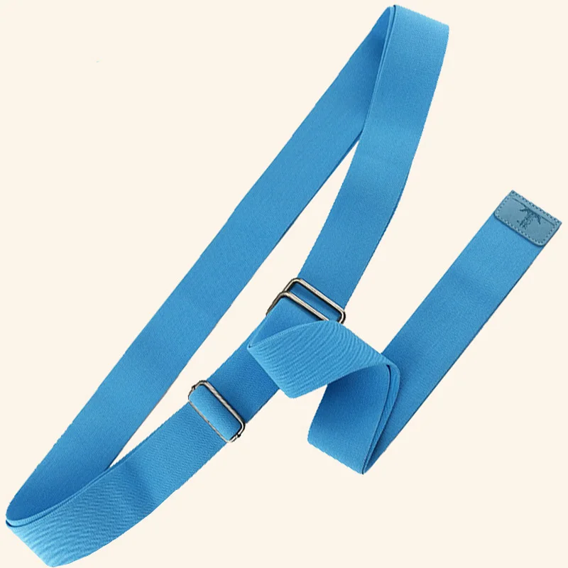 Новые товары для йоги эластичный пояс для йоги растягивающийся Натяжной ремень для мужчин и женщин - Цвет: Синий